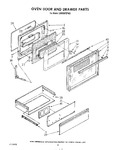 Diagram for 06 - Oven Door And Drawer