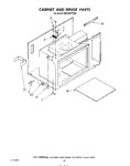 Diagram for 13 - Cabinet And Hinge