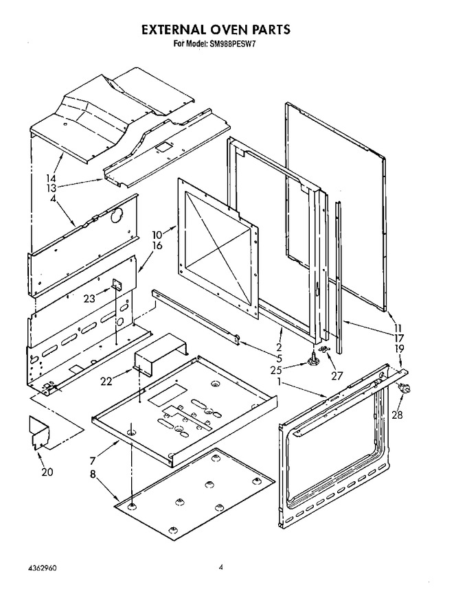 Diagram for SM988PESW7