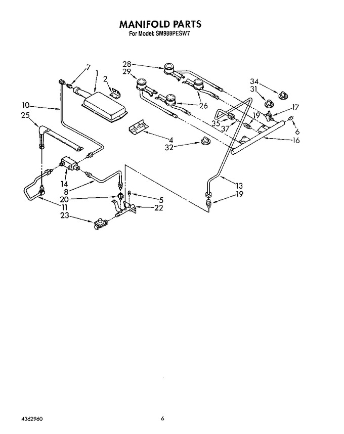 Diagram for SM988PESW7