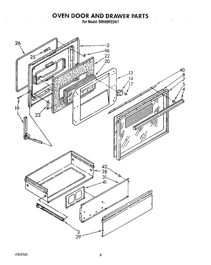 Diagram for SM988PESW7