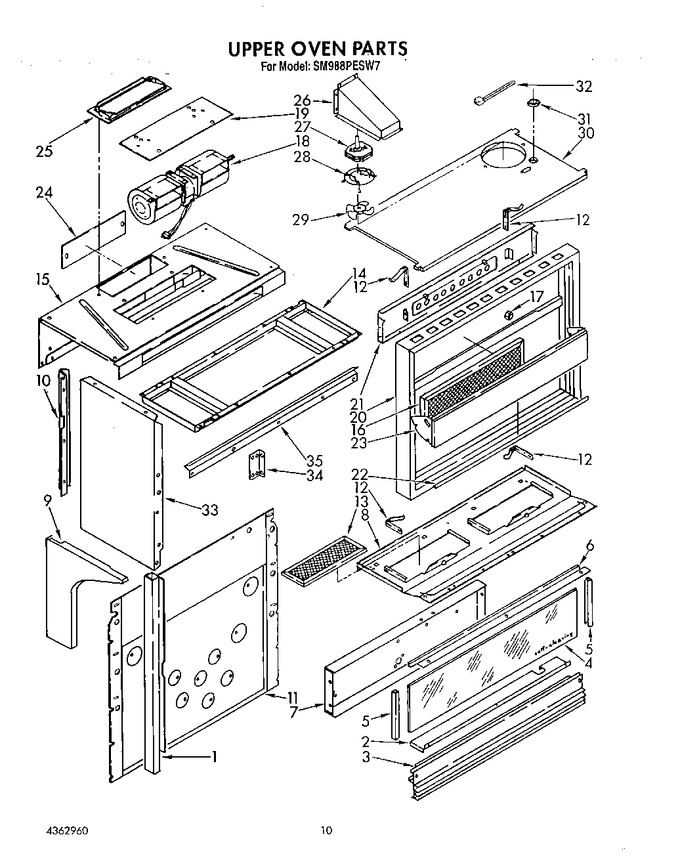 Diagram for SM988PESW7