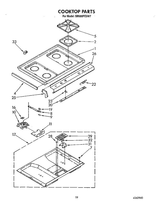 Diagram for SM988PESW7
