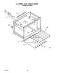 Diagram for 12 - Cabinet And Hinge