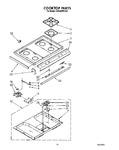 Diagram for 13 - Cooktop