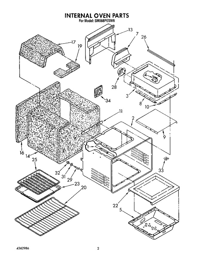 Diagram for SM988PESW8