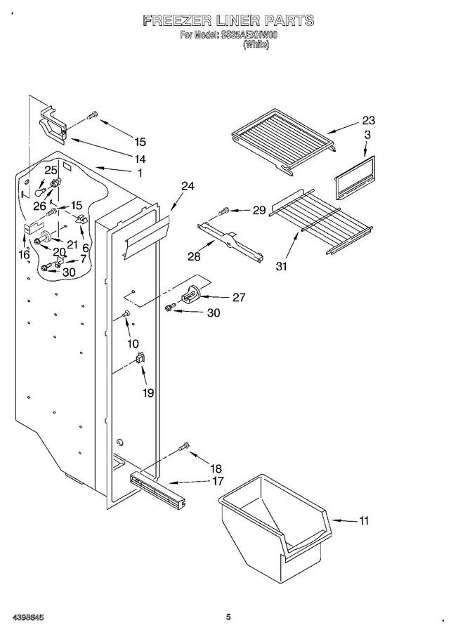 Diagram for SS25AEXHW00