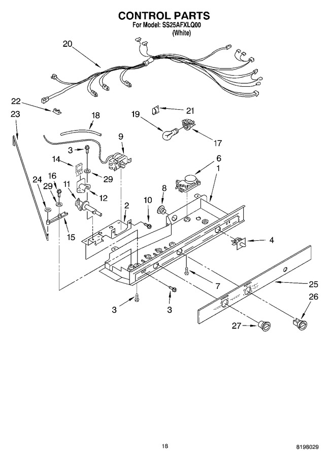 Diagram for SS25AFXLQ00