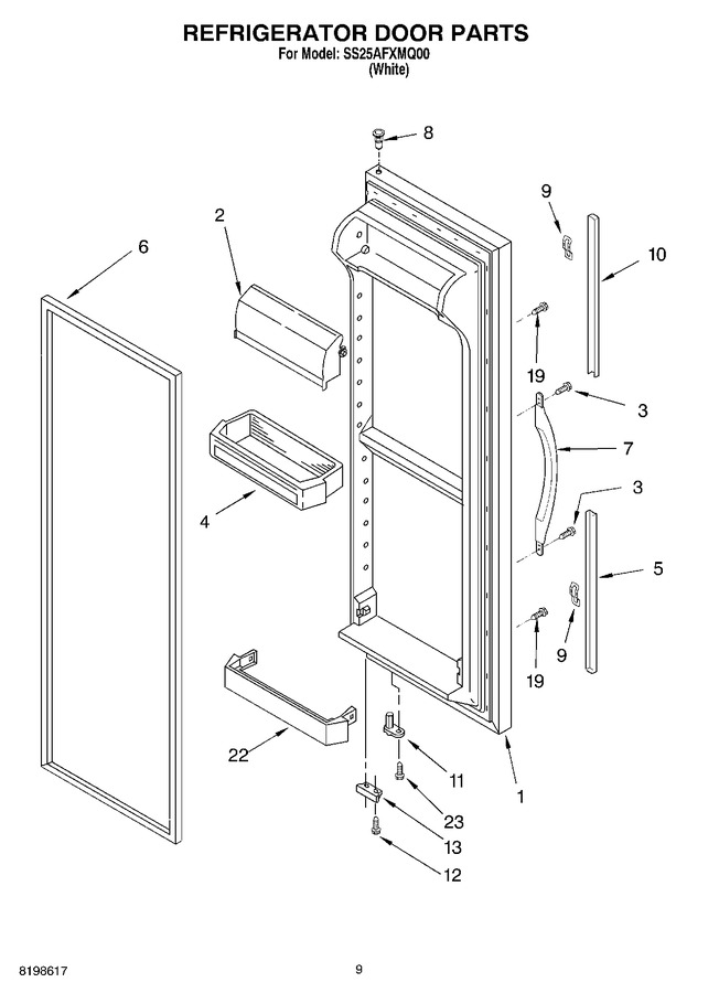 Diagram for SS25AFXMQ00