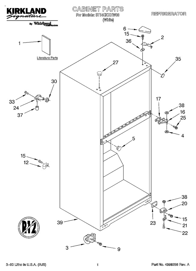 Diagram for ST14CKXHW00