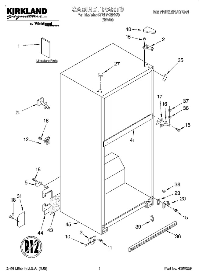 Diagram for ST21PKXHW00