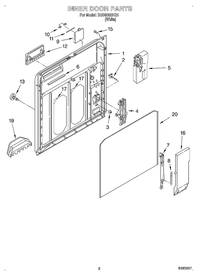 Diagram for SUD6000HQ1