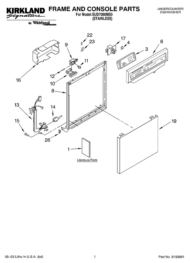 Diagram for SUD7000MS0