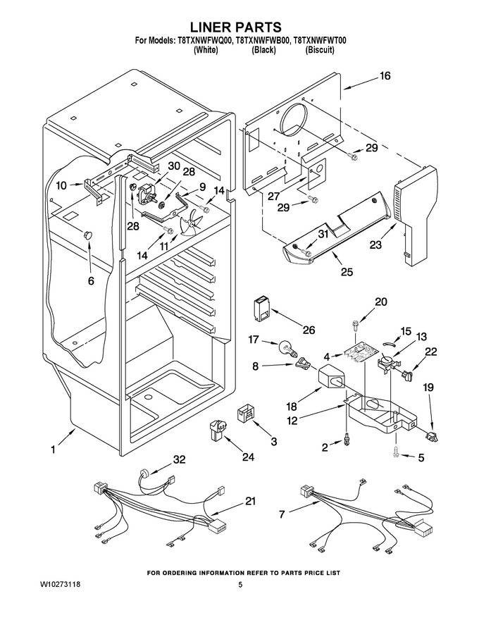 Diagram for T8TXNWFWB00