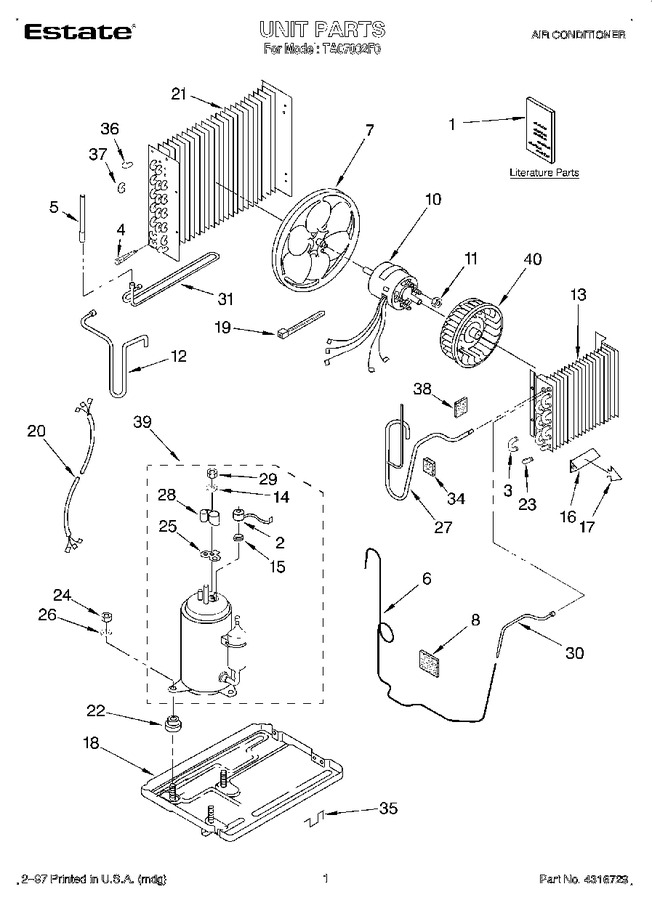 Diagram for TA07002F0