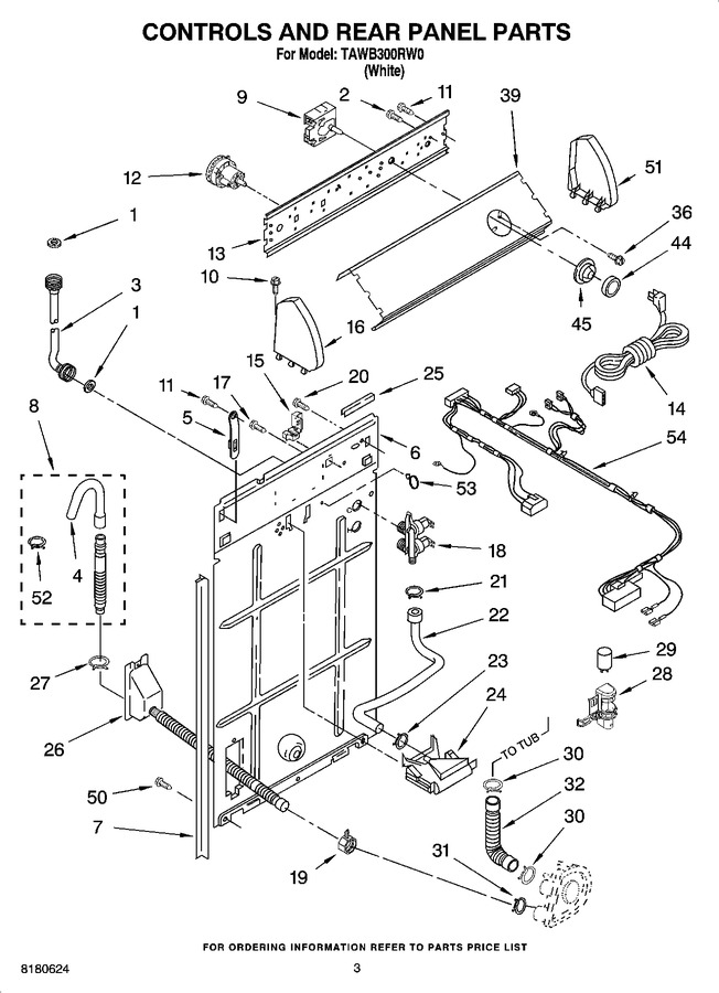 Diagram for TAWB300RW0