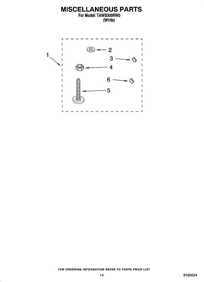 Diagram for TAWB300RW0