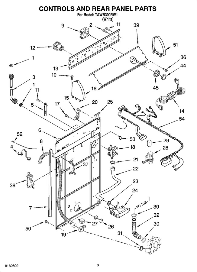 Diagram for TAWB300RW1