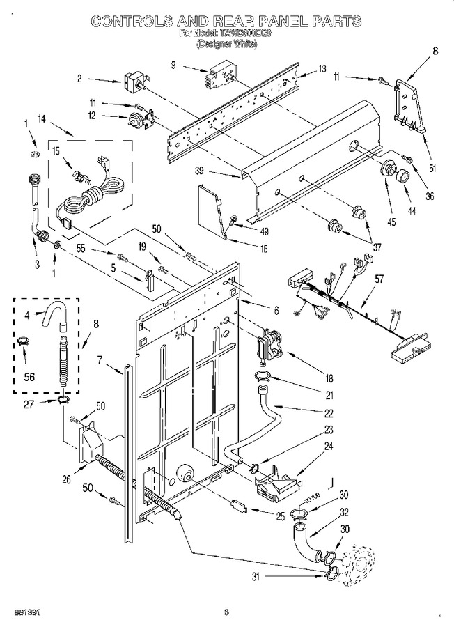 Diagram for TAWB600EQ0