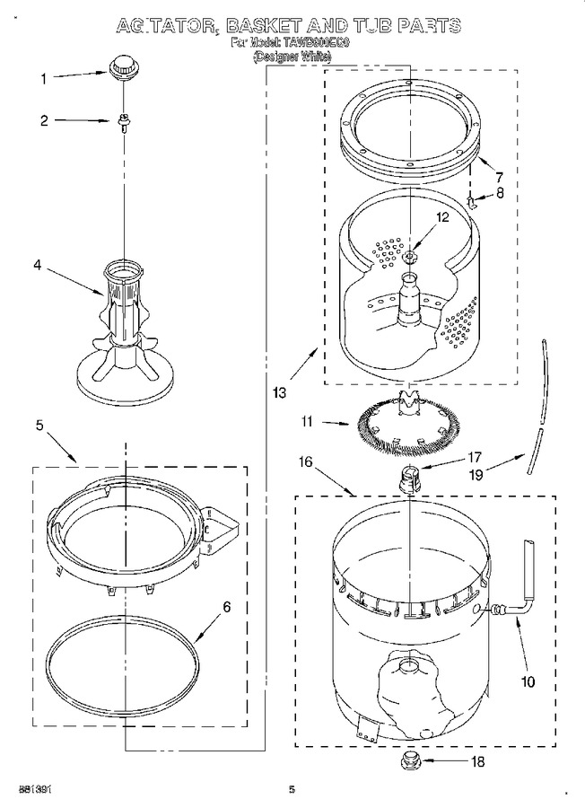 Diagram for TAWB600EQ0