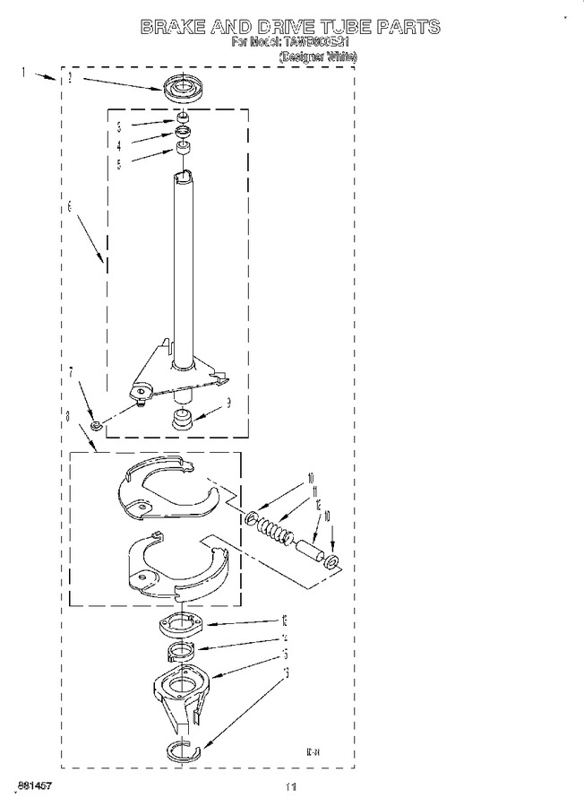 Diagram for TAWB600EQ1