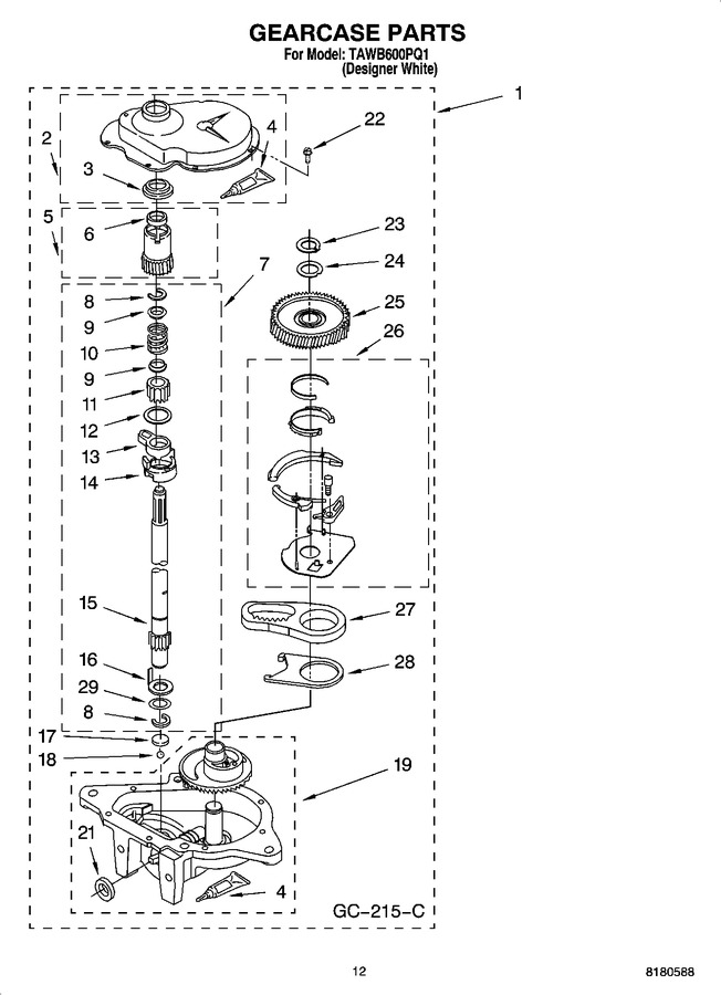 Diagram for TAWB600PQ1
