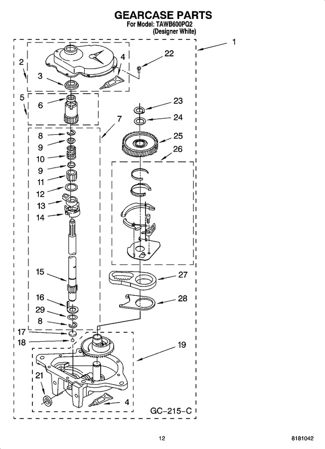 Diagram for TAWB600PQ2