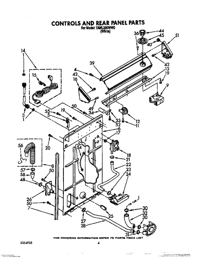 Diagram for TAWL200WW0