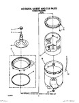 Diagram for 04 - Agitator, Basket And Tub