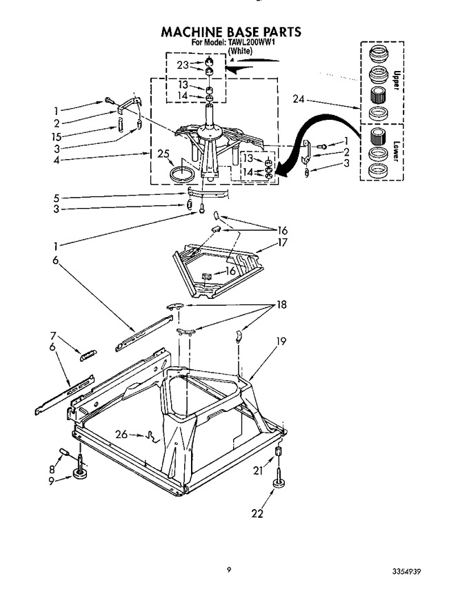 Diagram for TAWL200WW1