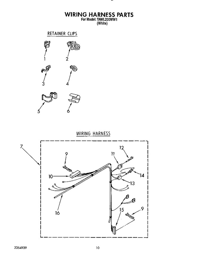 Diagram for TAWL200WW1
