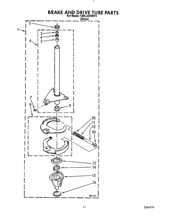 Diagram for TAWL200WW1