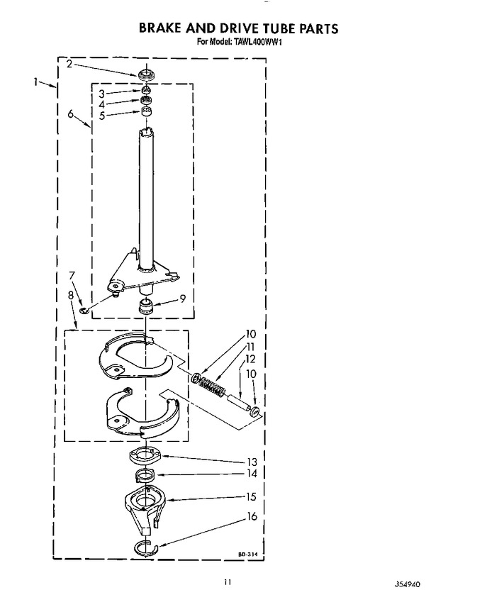 Diagram for TAWL400WN1