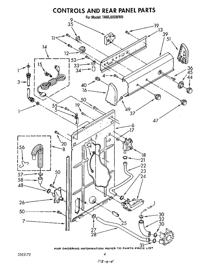 Diagram for TAWL600WW0