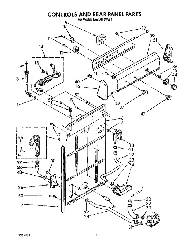 Diagram for TAWL610WW1