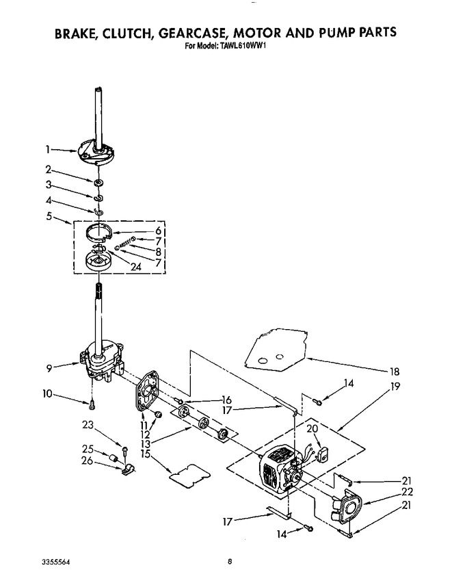 Diagram for TAWL610WN1