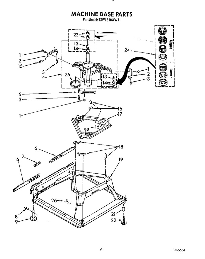 Diagram for TAWL610WN1