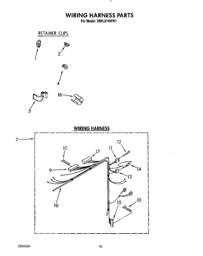 Diagram for TAWL610WG1