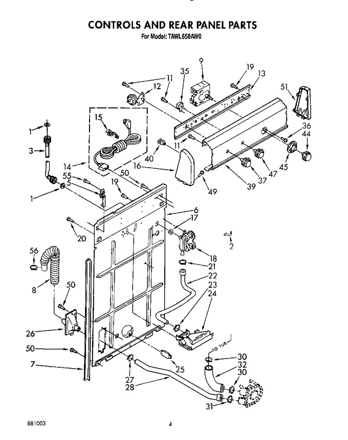 Diagram for TAWL650AN0