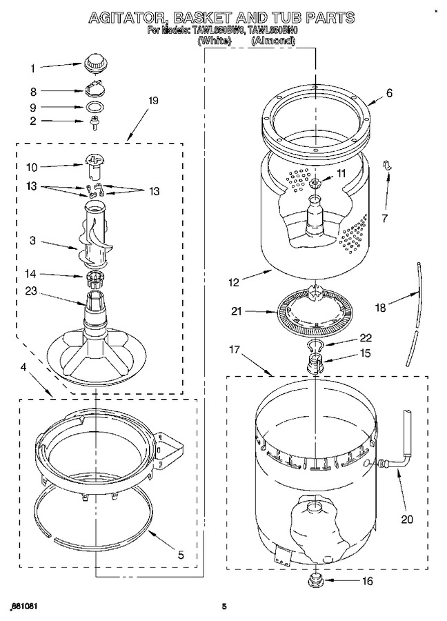 Diagram for TAWL650BN0