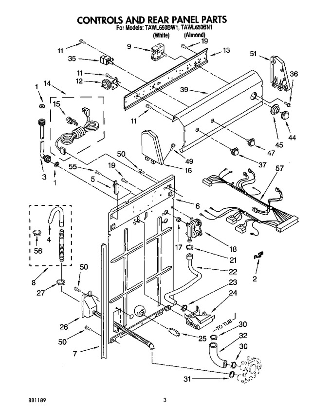 Diagram for TAWL650BN1