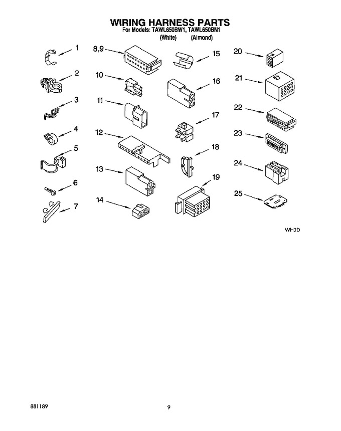 Diagram for TAWL650BN1