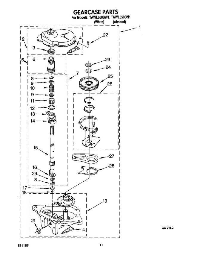 Diagram for TAWL650BN1
