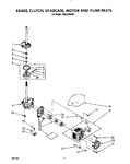 Diagram for 07 - Brake, Clutch, Gearcase, Motor And Pump