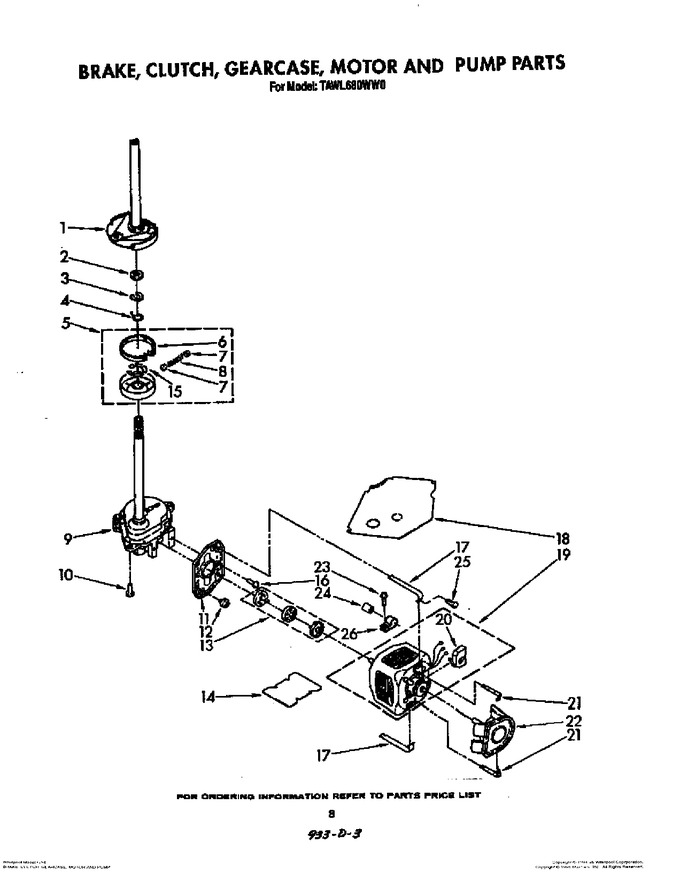 Diagram for TAWL680WW0