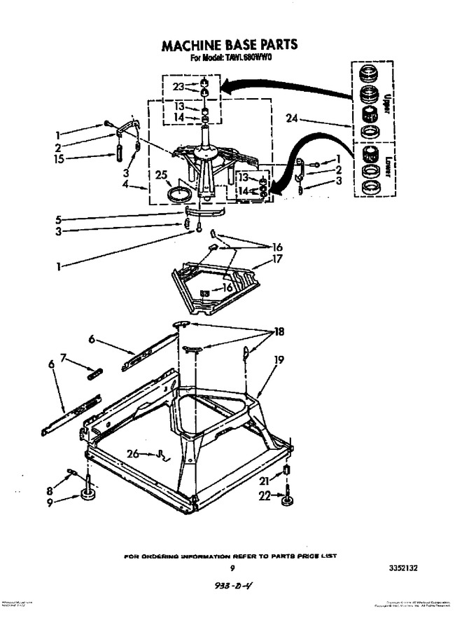 Diagram for TAWL680WW0