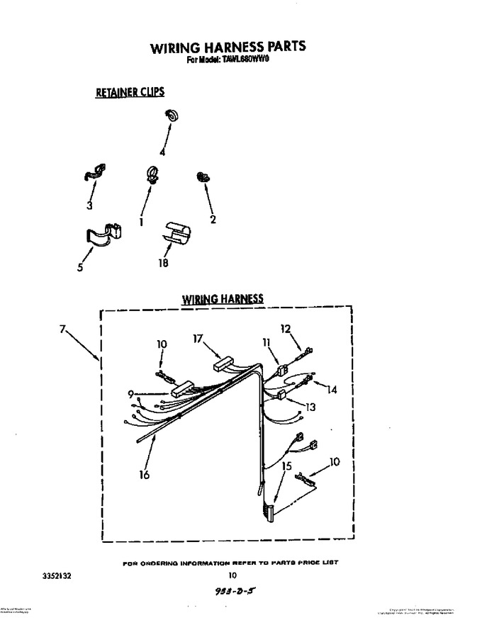 Diagram for TAWL680WW0