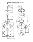 Diagram for 04 - Agitator, Basket, And Tub