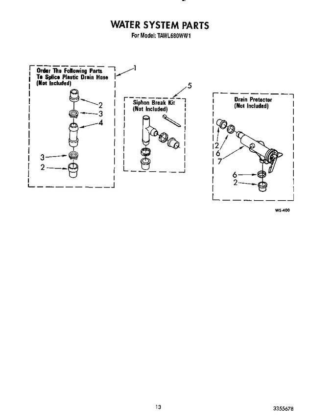 Diagram for TAWL680WN1