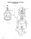 Diagram for 04 - Agitator, Basket, And Tub